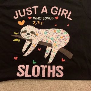 Sloth t shirt